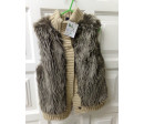 Chaleco pelito Zara talla 8 años. Segunda mano