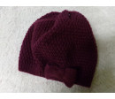 Gorro granate. 4-8 años. Segunda mano