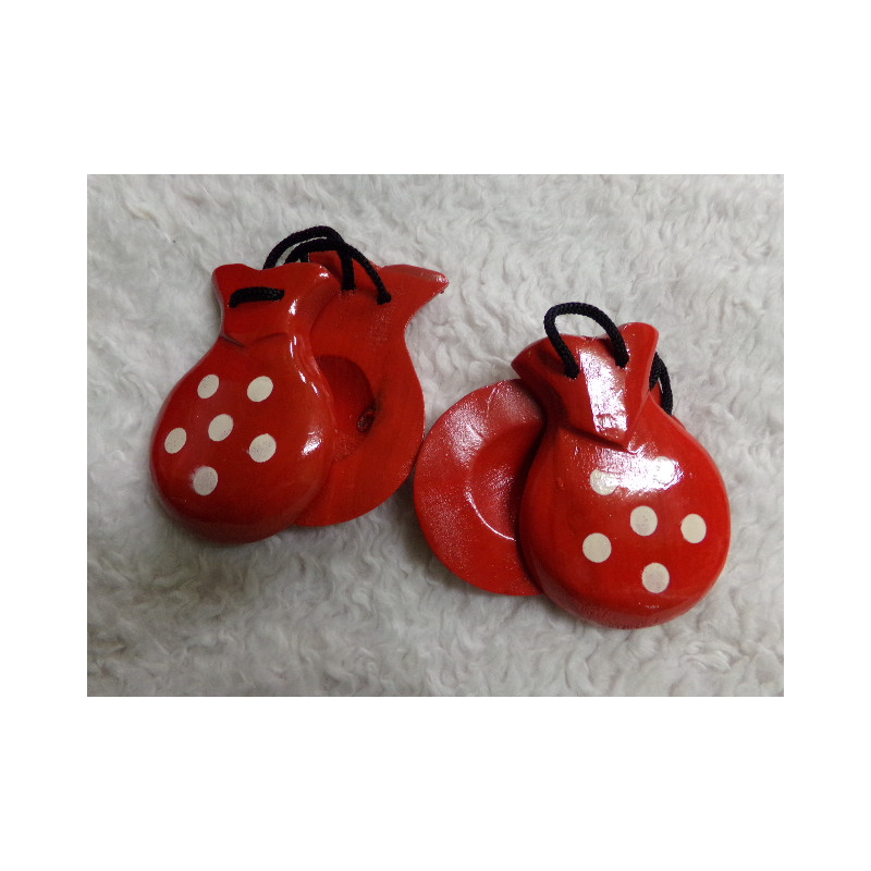 Castañuelas de sevillana. Segunda mano