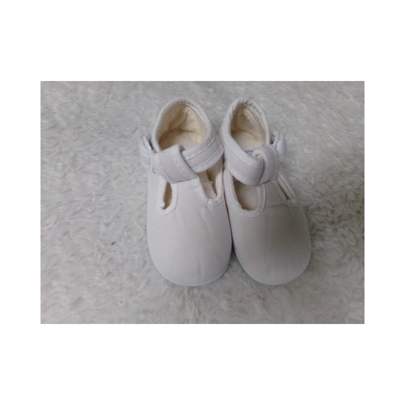 Zapatilla blanca n 20. Segunda mano