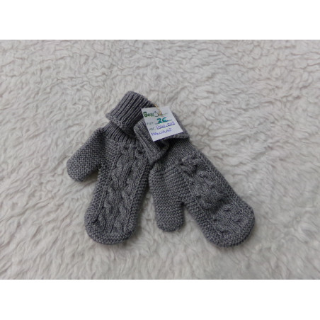 Manoplas gris. Segunda mano