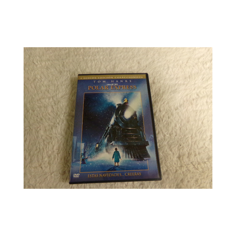 DVD Polar express. Segunda mano