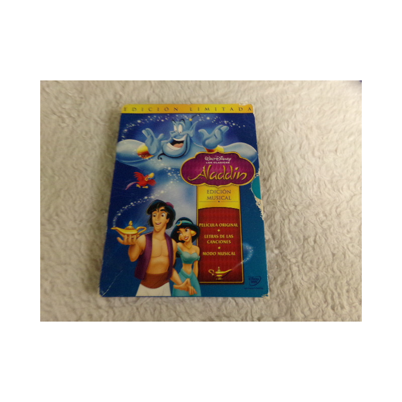 DVD Aladdin. Segunda mano
