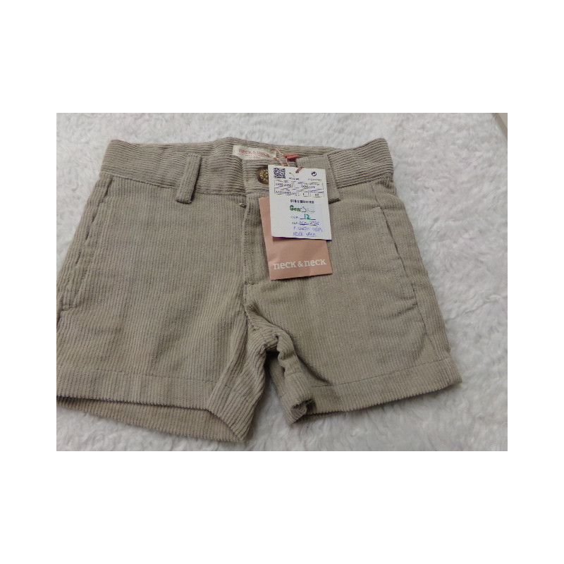 Pantalón corto Neck&Neck talla 18-24 meses. A estrenar