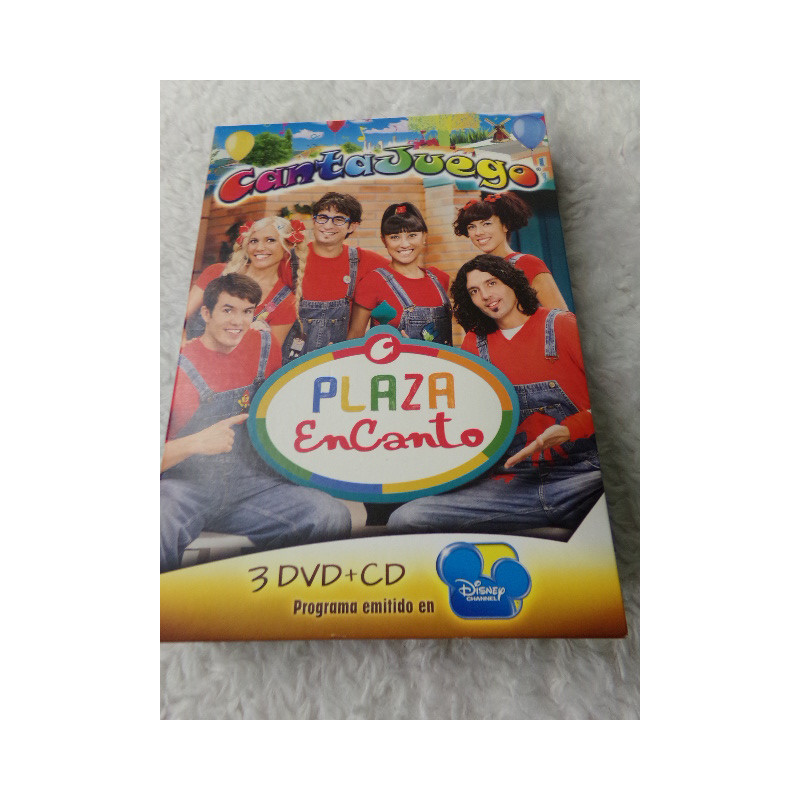 Cantajuegos 3 DVD y 1 CD. Segunda mano