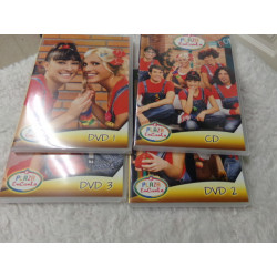 Cantajuegos 3 DVD y 1 CD. Segunda mano