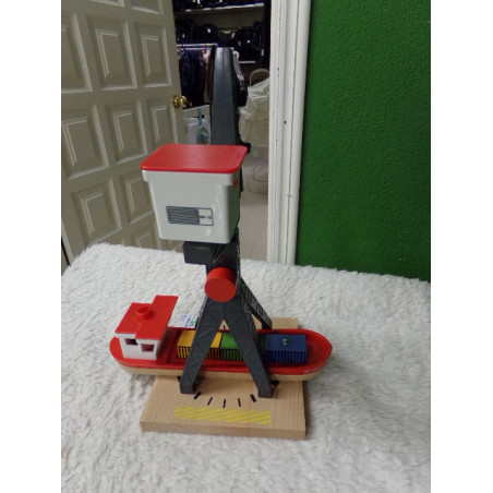 Barco grua. Segunda mano