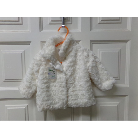 Abrigo pelito talla 12 meses. Segunda mano