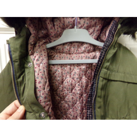 Parka desmontable 2 en 1. Zara talla 3-4 años. Segunda mano