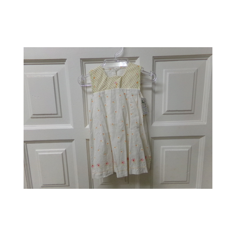 Vestido verano talla 12 meses. Segunda mano