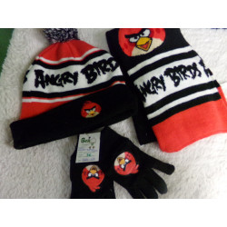 Gorro, bufanda y guantes. Talla 2-4 años. Segunda mano