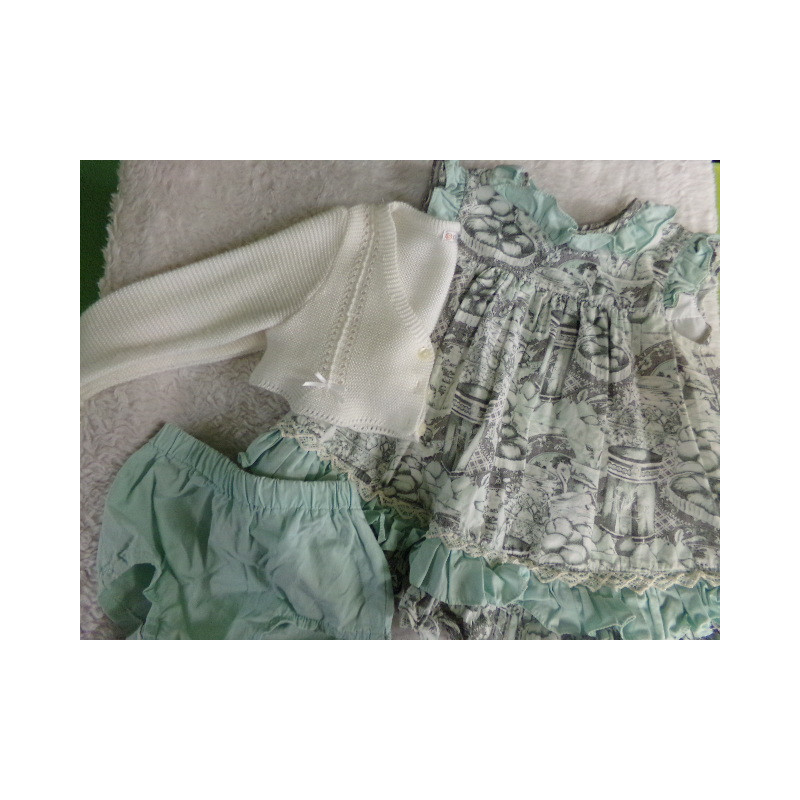 Conjunto 3 piezas talla 12 meses. Segunda mano