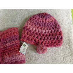 Gorro cuello de lana talla 8-10 años. Segunda mano