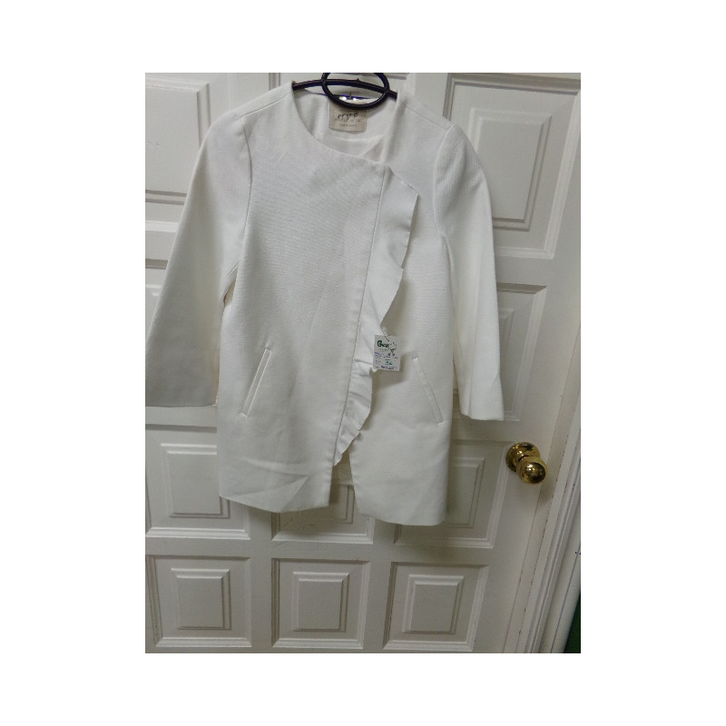 Abrigo verano Zara talla 10 años. Segunda mano