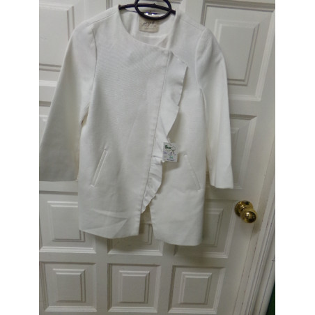 Abrigo verano Zara talla 10 años. Segunda mano