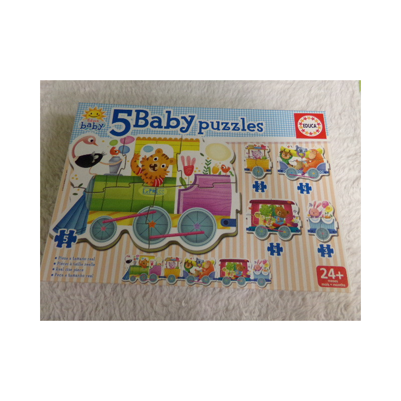 5 Baby Puzzles. Segunda mano