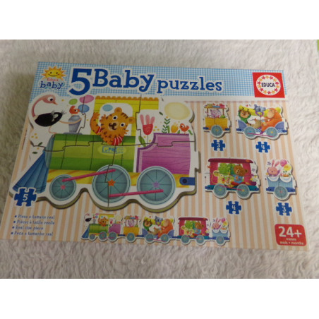 5 Baby Puzzles. Segunda mano