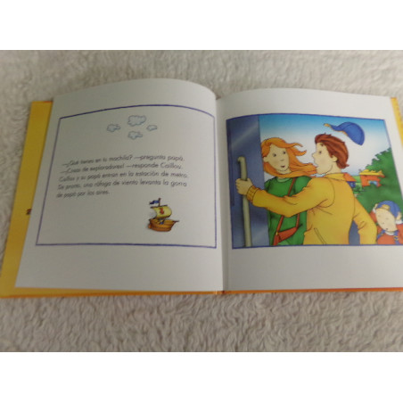 Calliou en el metro. Segunda mano