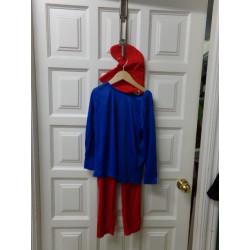 Disfraz Pitufo talla 7-9 años. Segunda mano