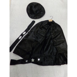 Disfraz El Zorro talla 5-7 años. Segunda mano
