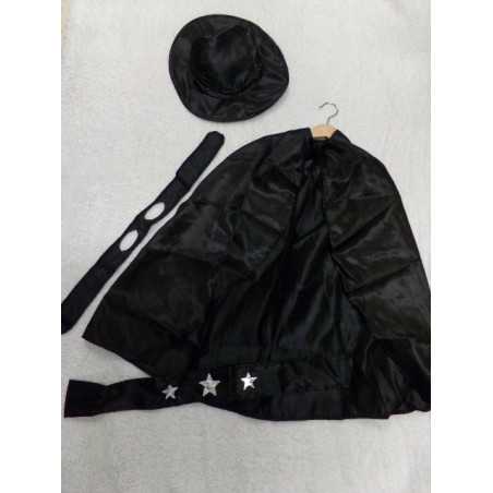 Disfraz El Zorro talla 5-7 años. Segunda mano