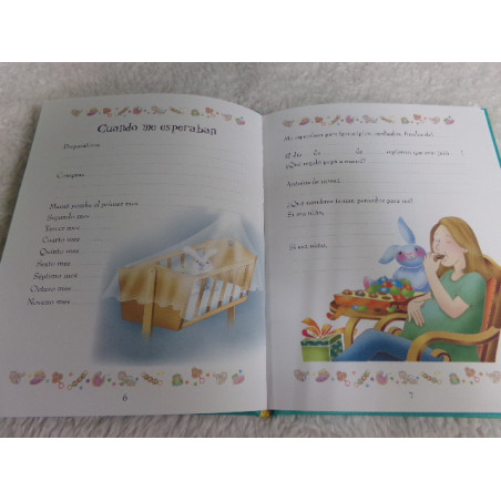 Libro del bebé. Sin uso