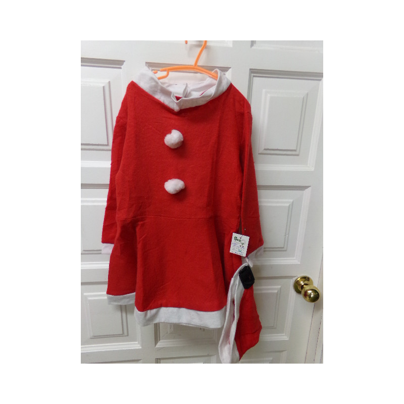 Disfraz Mama Noel talla 3-4 años. Segunda mano