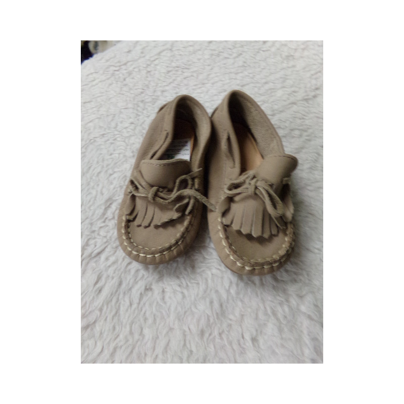 Mocasin beig N 20. Segunda mano