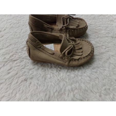 Mocasin beig N 20. Segunda mano