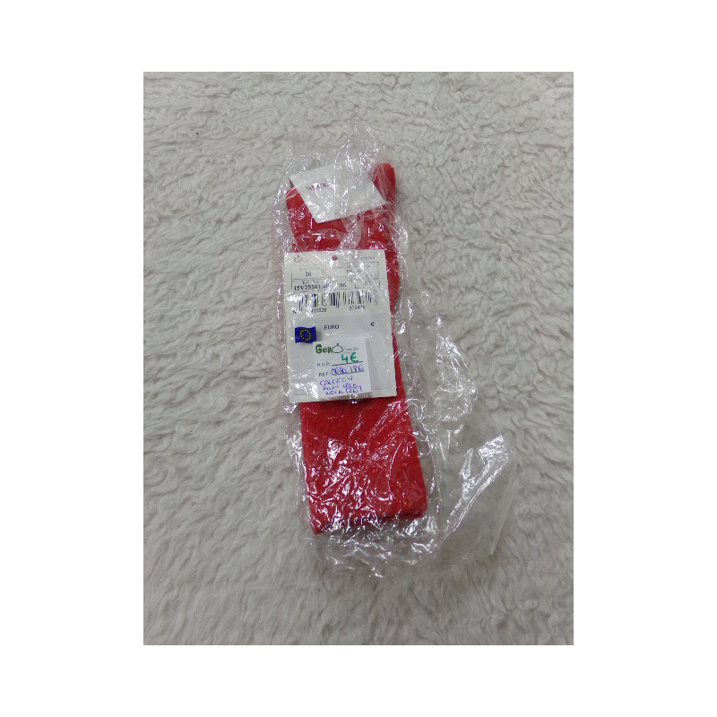 Calcetín rojo N 26. a estrenar