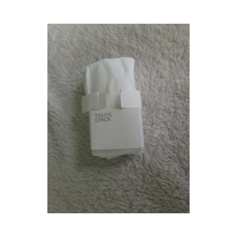 Leotardo blanco talla 1-2 años. Sin uso