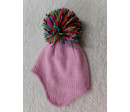 Gorro polar rosa talla 4 años. Segunda mano