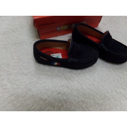 Nautico serraje en azul marino N 25. Pablosky. Segunda mano