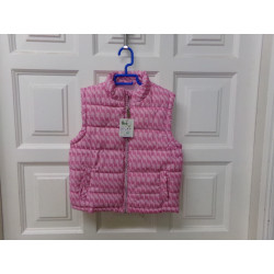 Chaleco rosa talla 5-6 años. Segunda mano