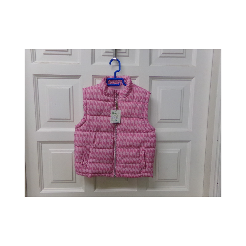 Chaleco rosa talla 5-6 años. Segunda mano