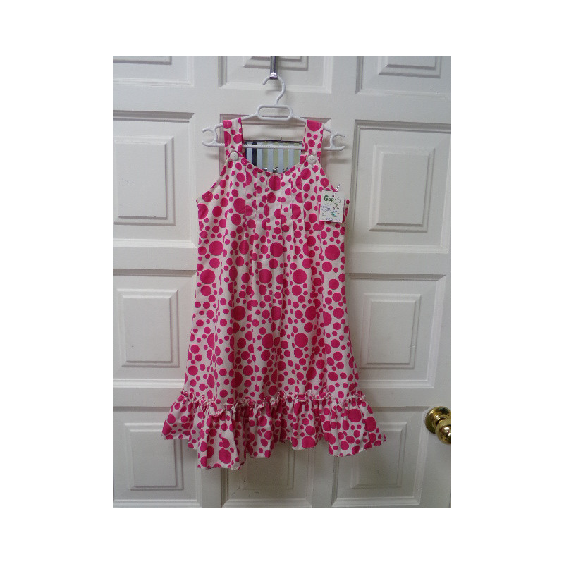 Vestido lunares talla 6 años. Segunda mano