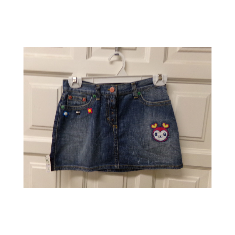 Falda vaquera Benetton talla 10 años. Segunda mano