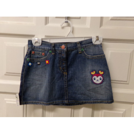 Falda vaquera Benetton talla 10 años. Segunda mano
