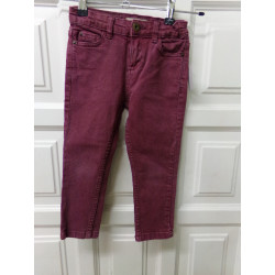 Vaquero granate talla 4 años. Segunda mano