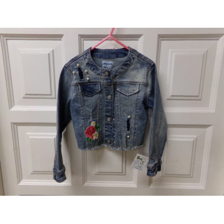 Cazadpra vaquera Mayoral talla 4 años. Segunda mano