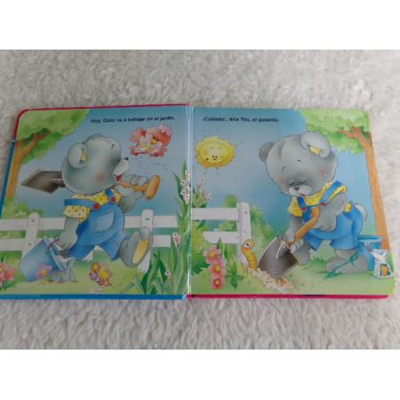 Osito en el jardin. Segund amano