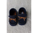 Mocasin azul N 17. Segunda mano