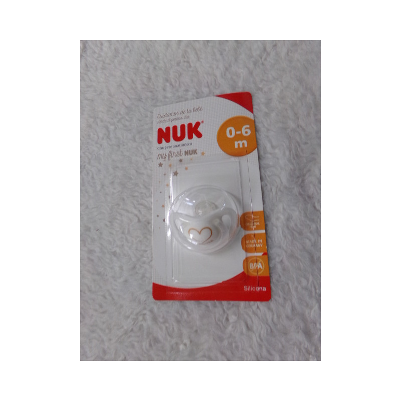 Chupete Nuk 0-6 meses. A estrenar