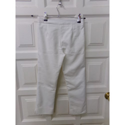 Pantalon de vestir talla 7-8 años blanco. Segunda mano