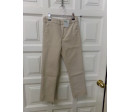 Pantalon vestir beig talla 7-8 años. Segunda mano