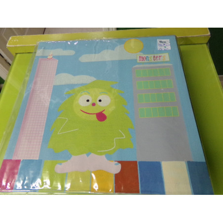 Lote de 3 cuadros de monstruitos. Segunda mano