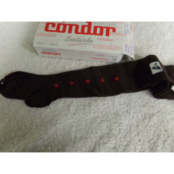 Leotardo marron topitos Condor talla 12-24 meses. A estrenar