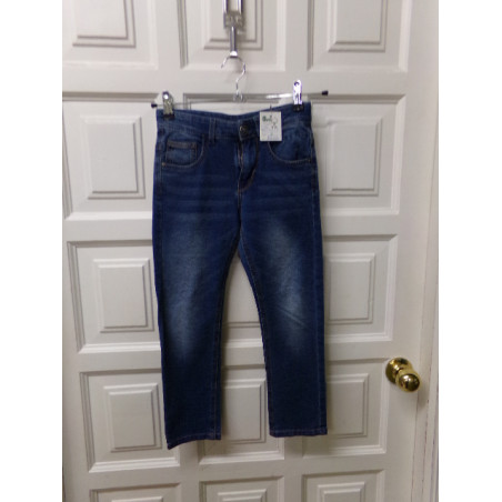 Pantalón vaquero Benetton talla 7 años. Segunda mano