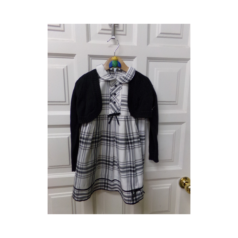 Vestido y chaqueta Pili Carrera talla 4 años. Segunda mano