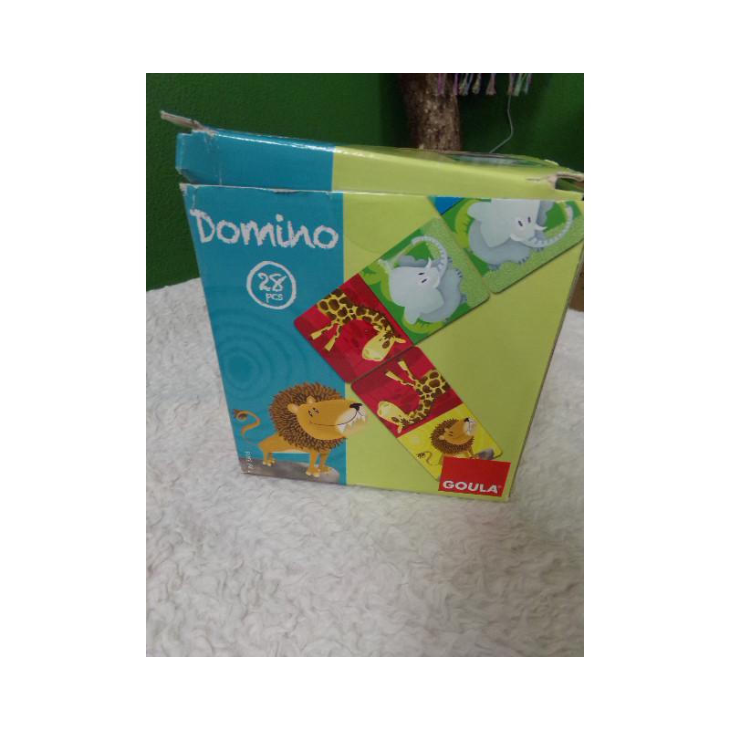 Domino Animales de la selva. Goula. Segunda mnao